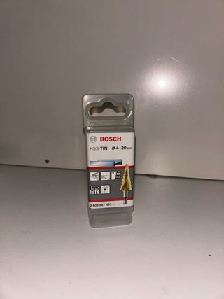 Broca Escalonada Bosch HSS-TiN 4-20mm
