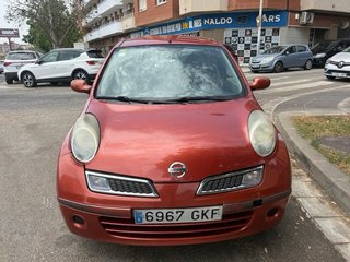 Nissan Micra pegatina C de la DGT