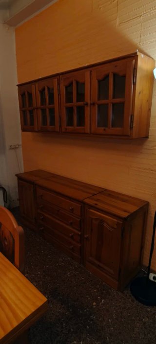 Conjunto comedor madera pino