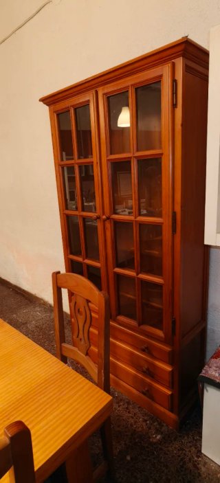 Conjunto comedor madera pino