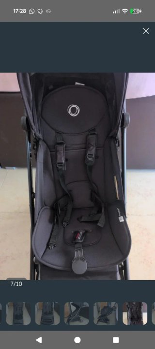 Silla de paseo Bugaboo Butterfly Negra