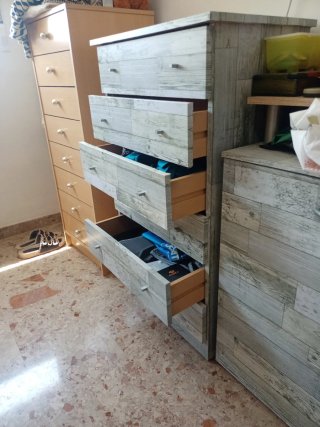 Cajonera Sinfonier Madera y Plástico