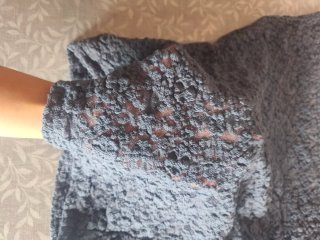 Top Stradivarius gris talla S