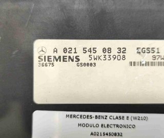 Mercedes-benz a0215450832 módulo clase e e 3034648