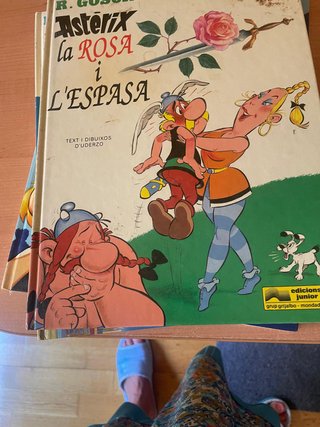 Lote de 30 cómics de Astérix y Obélix