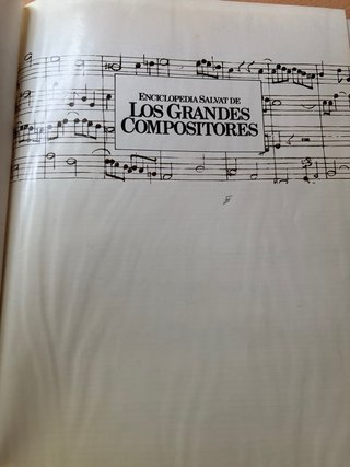 Libro GRANDES COMPOSITORES