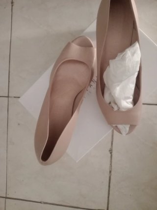 Zapatos Peep Toe Beige 39