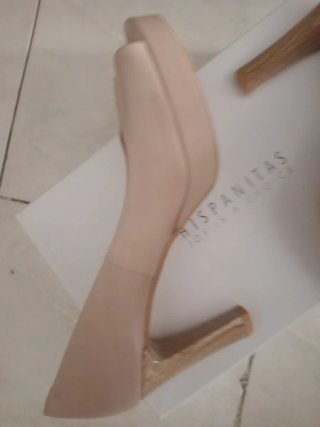 Zapatos Peep Toe Beige 39