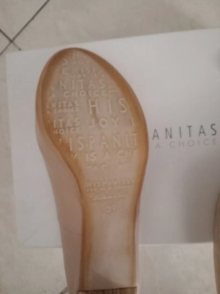 Zapatos Peep Toe Beige 39