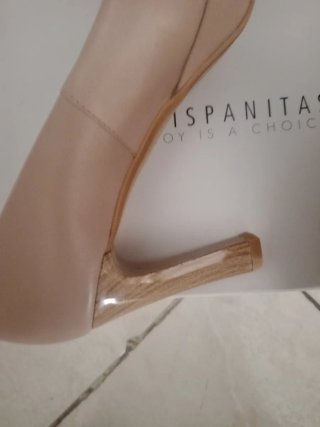 Zapatos Peep Toe Beige 39