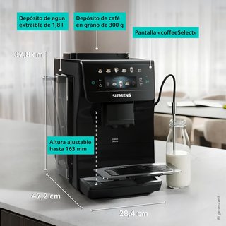 Cafetera Siemens EQ600 iAroma