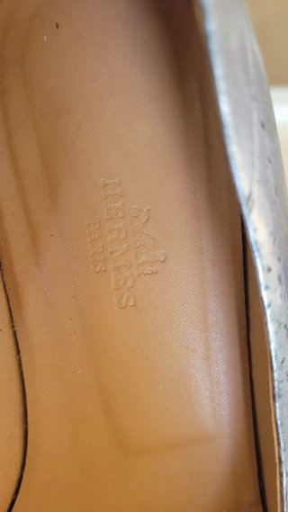Bailarinas Vintage Hermes cierre Kelly
