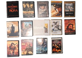 Lote 14 DVD Cine Épico y Bélico