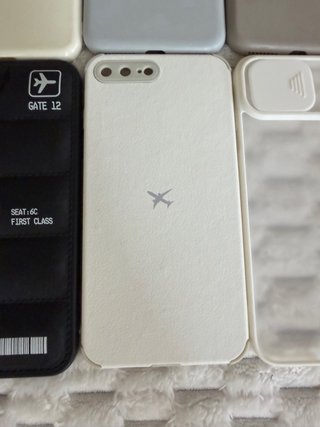 Lote 12 Fundas iPhone 7/8 Plus Silicona Cuerda