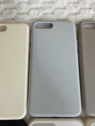Lote 12 Fundas iPhone 7/8 Plus Silicona Cuerda