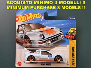 Hot Wheels Ford RS200 Gulf