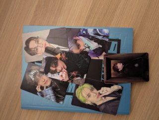 Colección de álbumes Ateez con Photocards