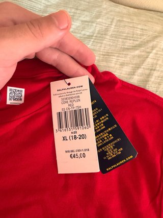 Camiseta Ralph Lauren Roja