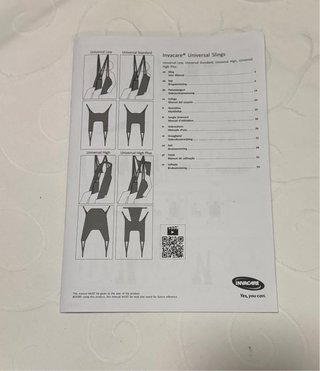 Arnes para grua de traslado