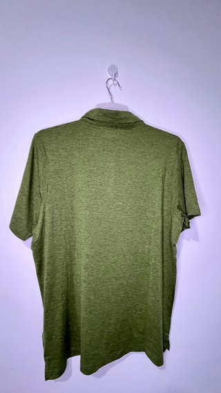 Polo Columbia Talla L Verde Nuevo