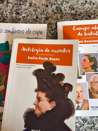Antologíade cuentos, campo alegrede batalla y tret