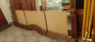 Panel cristal y madera 3m ancho 2'17 alto