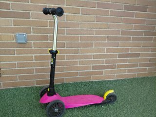 Patinete 3 Ruedas Rosa
