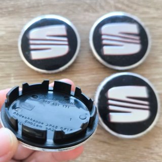 TAPABUJES CENTROS RUEDA LLANTA SEAT 56MM 5F0601171