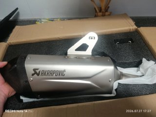 Escape Akrapovič BMW GS 1300
