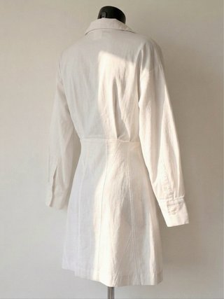 Vestido blanco ZARA Talla S NUEVO elegante
