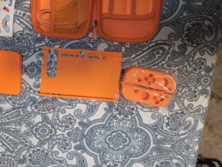 Kit Accessori Nintendo Switch Arancione
