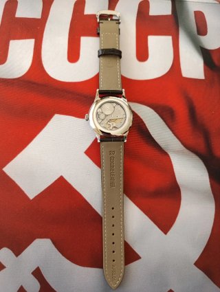 Reloj Raketa 24 H Sturmanskie mapa mundial URSS