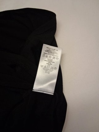 Blusa Michael Kors  punto Seda Negra Talla L