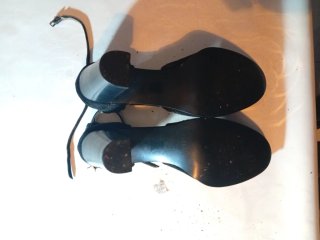 Zapatos Bambú Negros Talla 41