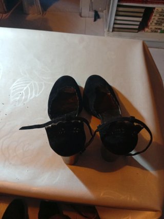 Zapatos Bambú Negros Talla 41