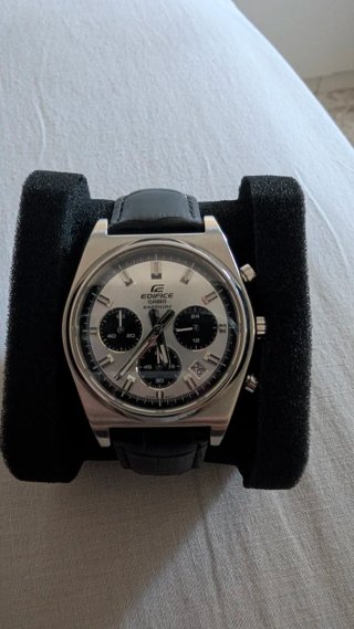 Reloj casio cronografo y cristal zafiro,nuevo .