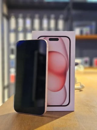 IPHONE 15 128GB ROSA 100% BAT - 0 CICLOS