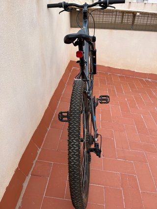 Bicicleta Rockrider st 100 Negra