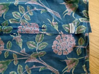 Camisa CP Company floral azul y verde