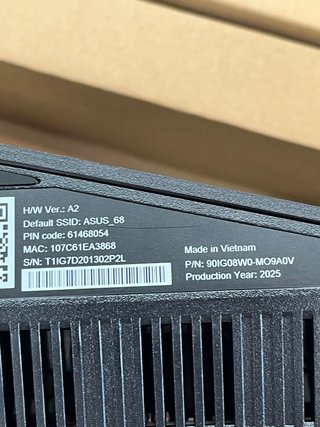 ASUS RT-BE86U - Router WiFi 7 BE6800#302P2L