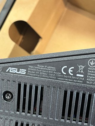 ASUS RT-BE86U - Router WiFi 7 BE6800#302P2L