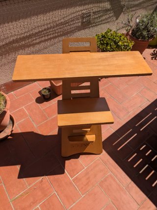 Escritorio Elevable Sounna Madera