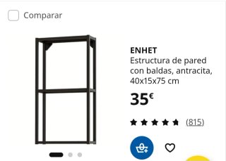 Armario de baño con espejo