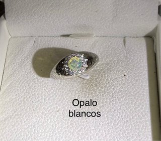 Anillos Opalos plata925  Ajustables elige