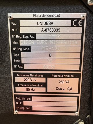 Máquina CIRSA EURO MINIFRUITS