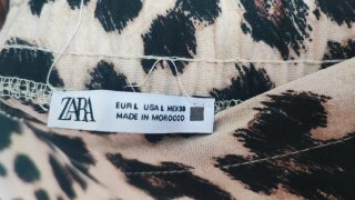 Pantalón pareo fluido Zara