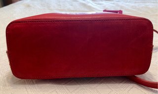 Bolso Desigual Rojo Bordado Multicolor