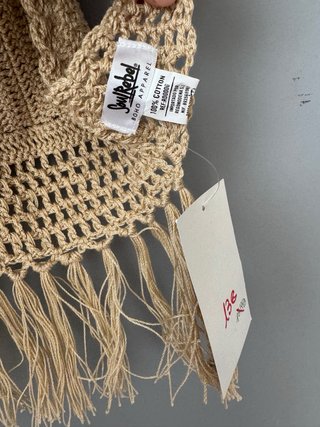 Top crochet con flecos