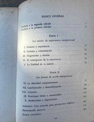 El yo y los otros, de R. D. Laing