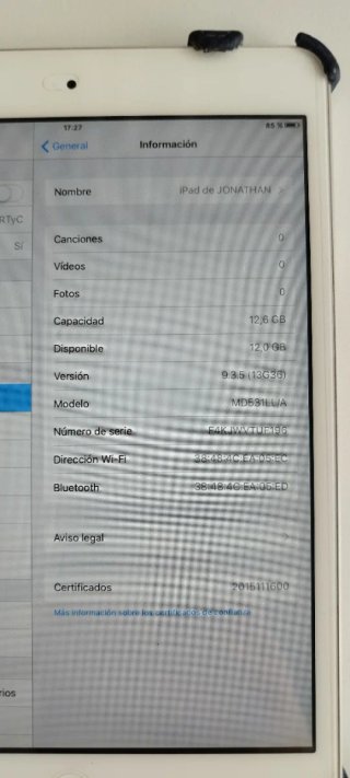 iPad Mini 1ª generación 16GB - Como nuevo